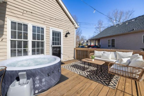 3BD Retreat - Hot Tub & BBQ - Near NCSU & Downtown